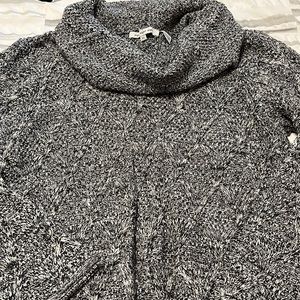 Black and white sweater